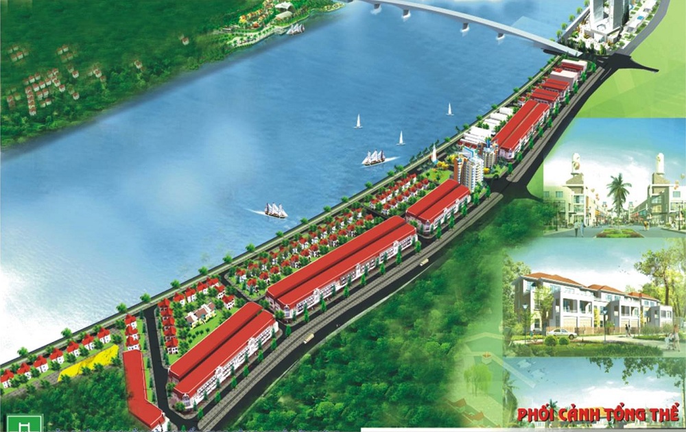 Phối cảnh dự án đất nền Tài Tâm Riverside Phủ Lý