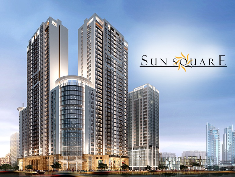 Phối cảnh chung cư Sun Square Lê Đức Thọ