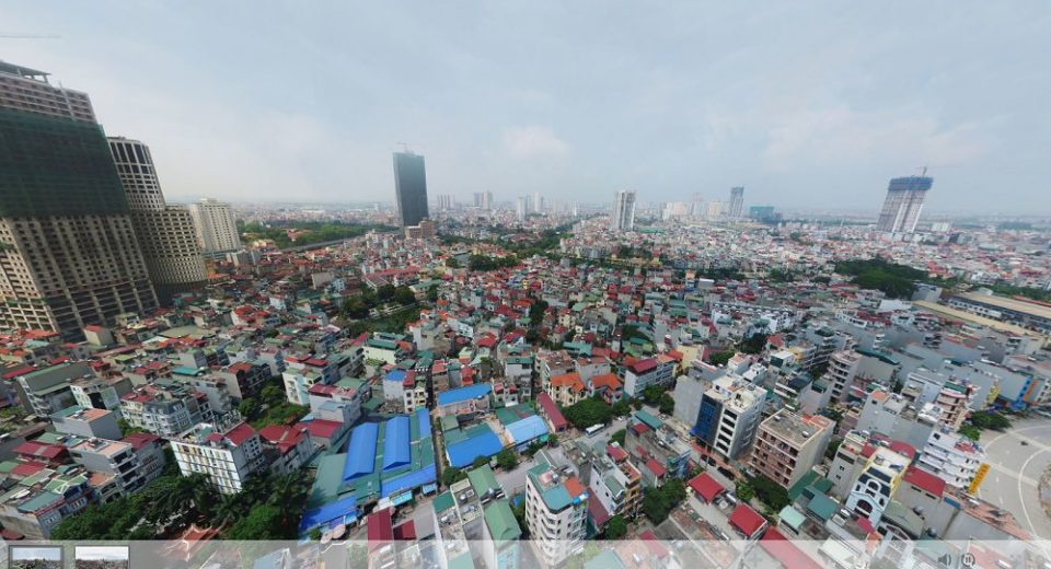 View thực tế tại dự án chung cư quốc tế Booyoung Vina