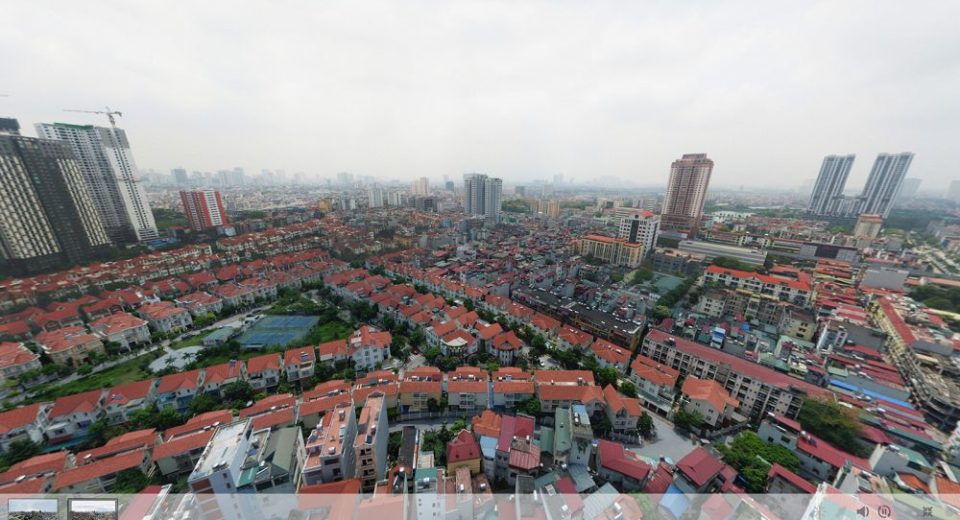 View thực tế tại dự án chung cư quốc tế Booyoung Vina