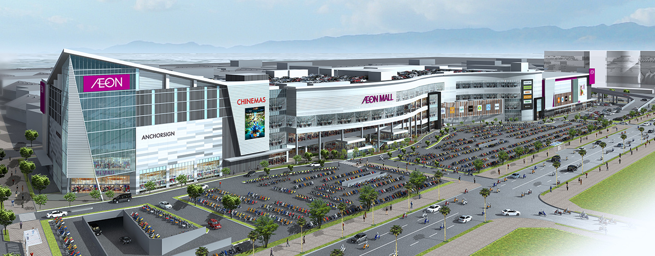 Đại siêu thị Aeon Mall 9ha tại Hà Đông